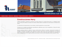 Tablet Screenshot of construccionesharry.com